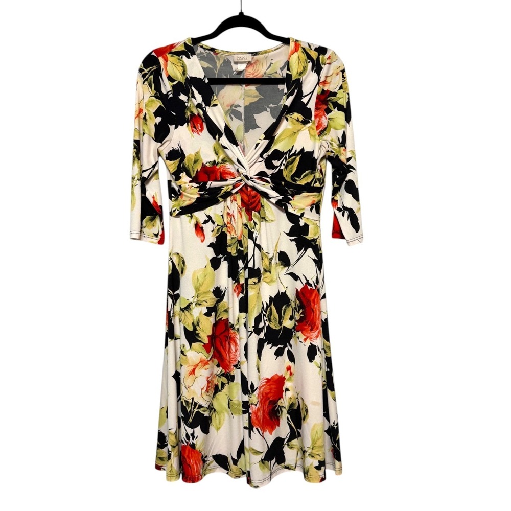 Moci Whimsigoth Babydoll Midi Dress Womens Size Medium Romantic Fairy Grunge